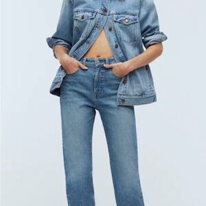 Madewell 90s Straight Petite Jeans